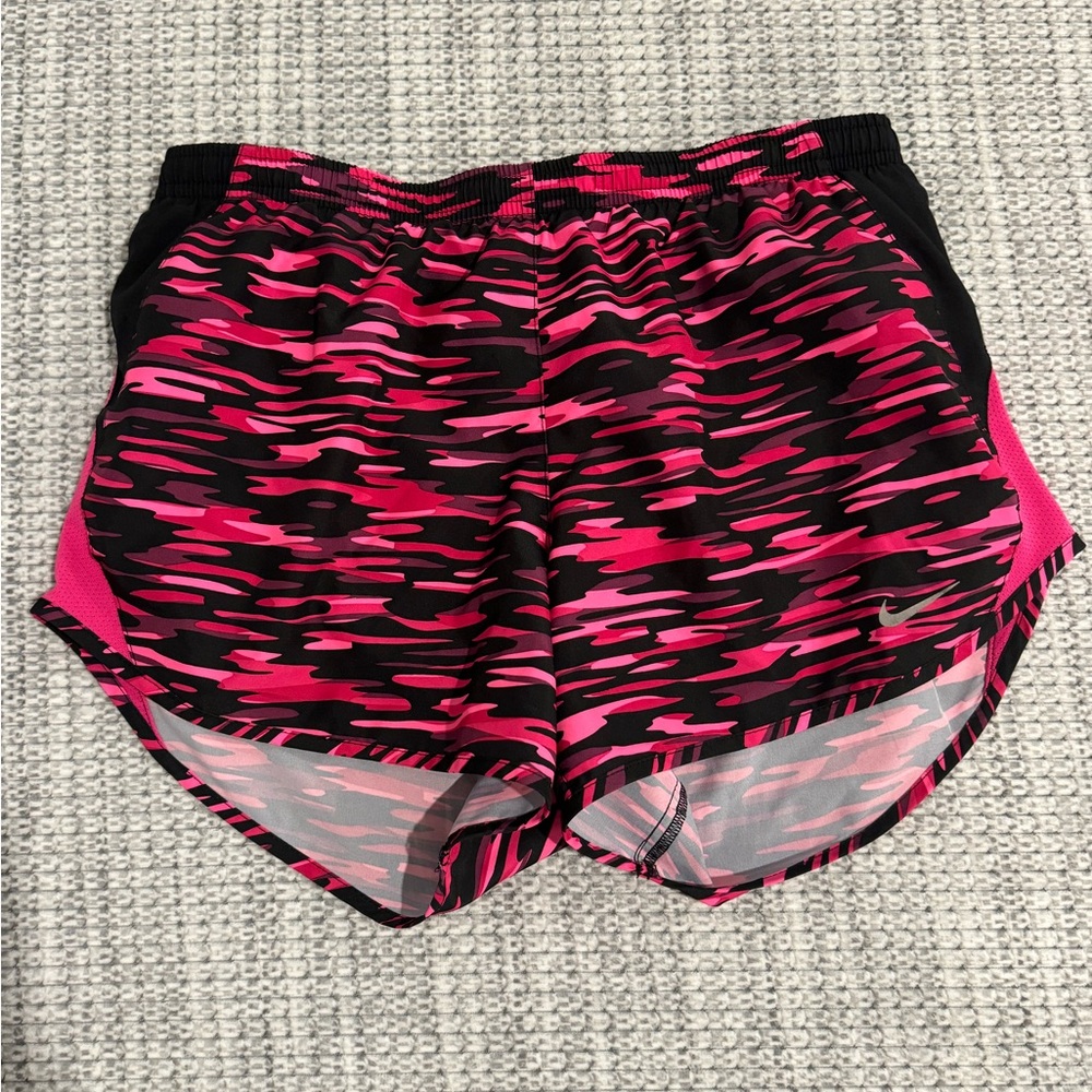 Pink camo Nike shorts